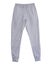 Blank training jogger pants color grey front view