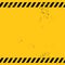 Blank warning banner