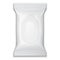 Blank Wet Wipes Bag Packaging. Hygiene, Cleanliness, Disinfectant, Antibacterial. Plastic Pack. Mock Up