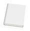 Blank white book hardcover