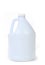 Blank White Bottle of Bleach Isolated