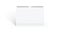 Blank white calendar mock up front view, isolated,