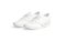 Blank white casual shoes mockup, half-turned view