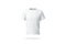 Blank white clean t-shirt mockup, isolated, front view,