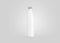 Blank white closed thermo sport bottle mockup, 3d rendering.