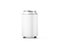 Blank white collapsible beer can koozie mockup isolated