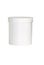 Blank white cosmetic container