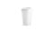 Blank white disposable paper cup mock up isolated, looped rotation