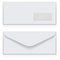 Blank white envelop