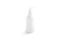 Blank white foam pump bottle with dispenser mockup, isolated