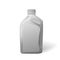 Blank white plastic canister for motor oil,Vector
