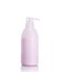 Blank white pump plastic bottle used for shampoo or soap. Studio