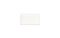 Blank white rectangular postage stamp mock up, isolated