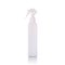 Blank white spray plastic bottle used liquid, shampoo or soap. S