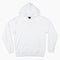 Blank white sweatshirt mockup set  front view. Empty sweat shirt mock up  backwards.