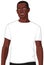 Blank White T-shirt Model Man 2
