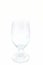 Blank wine glass