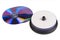 Blank writable DVD discs