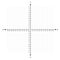 Blank x and y axis Cartesian coordinate plane with numbers with dotted line on white background vector