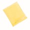 Blank yellow plastic sachet for medicine, drugs, coffee, sugar,