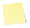 Blank Yellow Post-It To-Do List Sticky Note Sticker