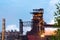 Blast furnace, iron production, metallurgical production.