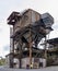 A blast furnace at an old abandoned metallurgical steel plant in Ostrava, Czech Republic
