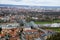 Blaues Wunder, blue miracle, bridge in Dresden, Germany, panoramic view