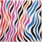 Blaze: A Multicolored Wavy Image With Zebra Stripes