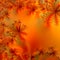 Blazing Autumn Colors abstract background design template