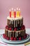 Blazing Celebrations Crafting the Perfect Birthday Cake with Candles