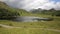 Blea Tarn between Great Langdale and Little Langdale Lake District Cumbria England UK