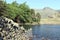 Blea Tarn in the Lake District National Park on a bright summer day