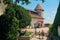 Bled Castle lower yard
