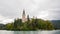 Bled church, Slovenia