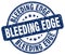 bleeding edge blue stamp