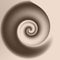 blended brown swirl graphic design