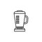 blender, electric juicer icon. Element of kitchen utensils icon for mobile concept and web apps. Detailed blender, electric juicer