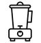 Blender, food processor Isolated Vector Icon That can be easily edited in any size or modified.