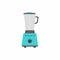 Blender kitchen tool for cooking. Electric blender mixer machine. Equipment for smoothie making. Kitchen room concept. Colored