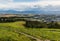 Blenheim and Wairau plains from Wither Hills, New Zealand