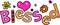 Blessed Cartoon Text Clipart