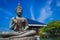 Blessing Buddha in Gangarama Buddhist