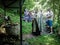 Blessing of water source in the village of Shestovo the Kaluga region of Russia.