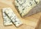 Bleu des Causses, French Cheese in Aveyron, made with Cow`s Milk