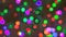 Blinking colorful garlands neon effect, blurred, loop able elements