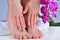 Blissful Spa Experience: Serene Manicure and Pedicure for Beautiful Hands and Feet