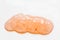 Blob of orange body scrub