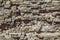 Block brick wall building exterior, stone material pattern, structure