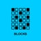 Block chain flat icon. Protocol symbol.